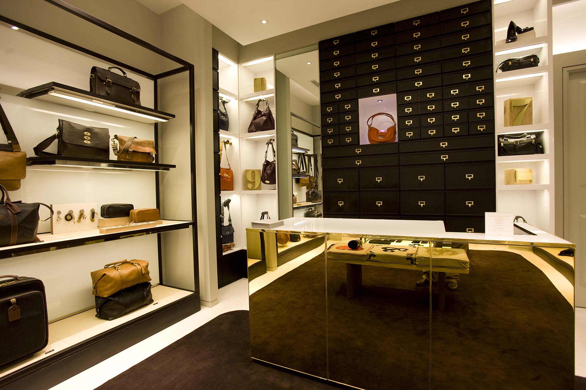 a modern retail counter design