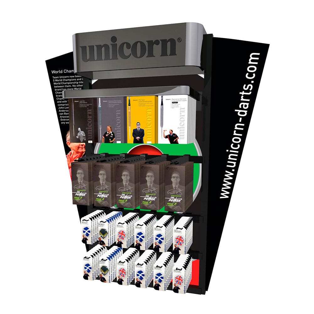 POS display for darts