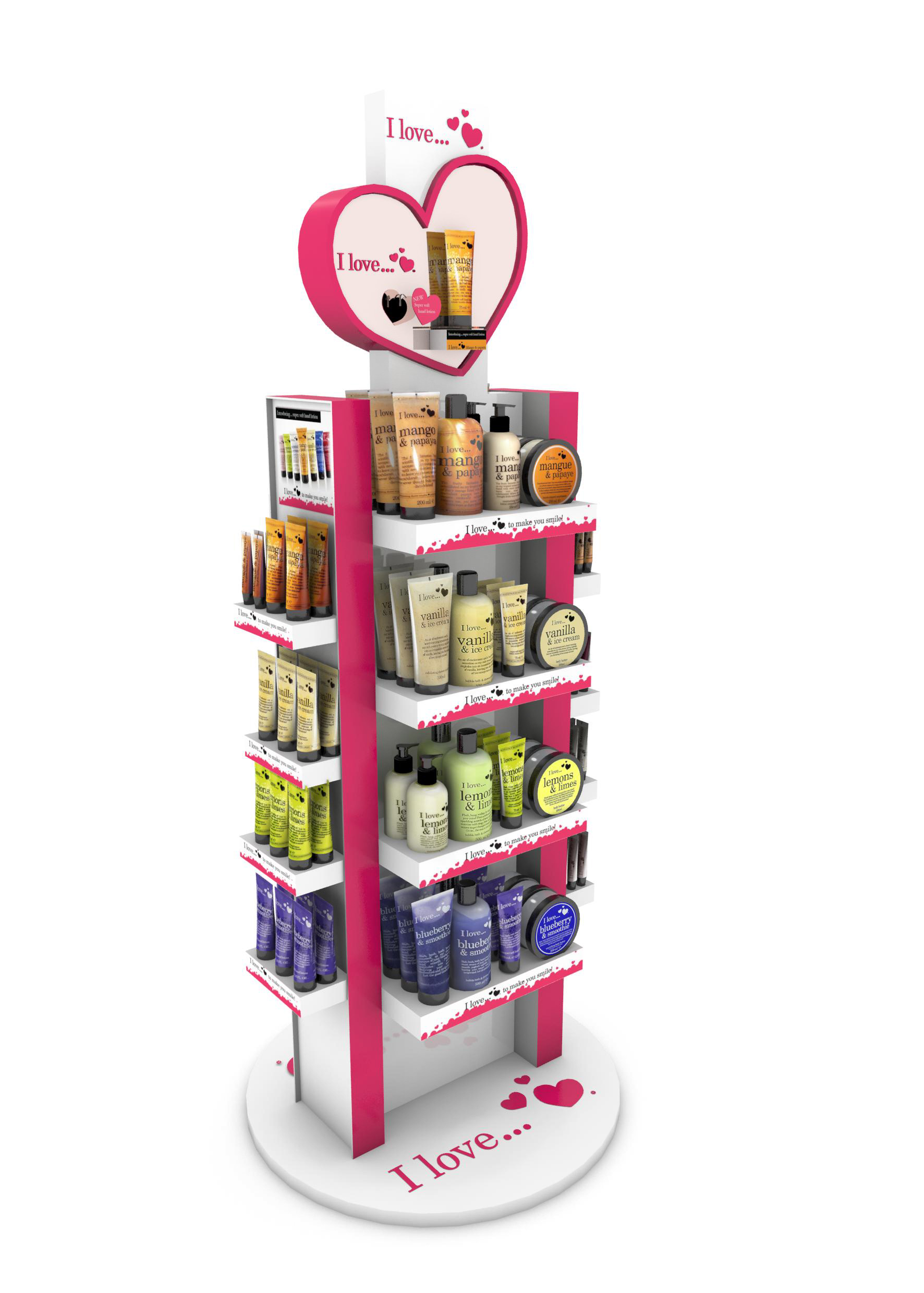 FSDU Display FSDU for cosmetics products