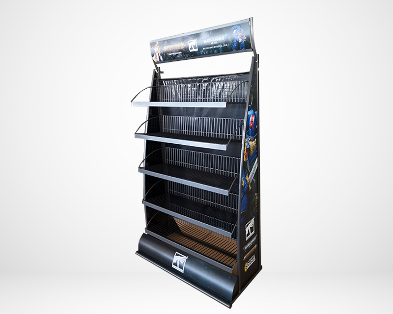 Games workshop metal freestanding display