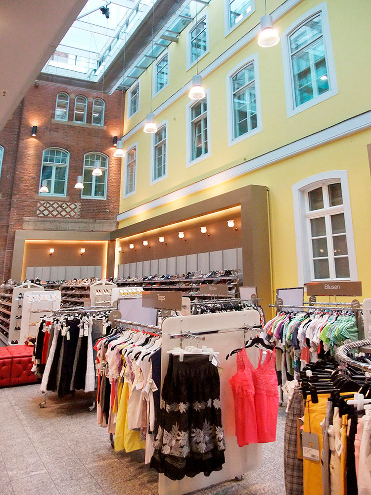 TK Maxx clothing display example